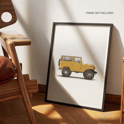 Toyota Land Cruiser FJ40 Print
