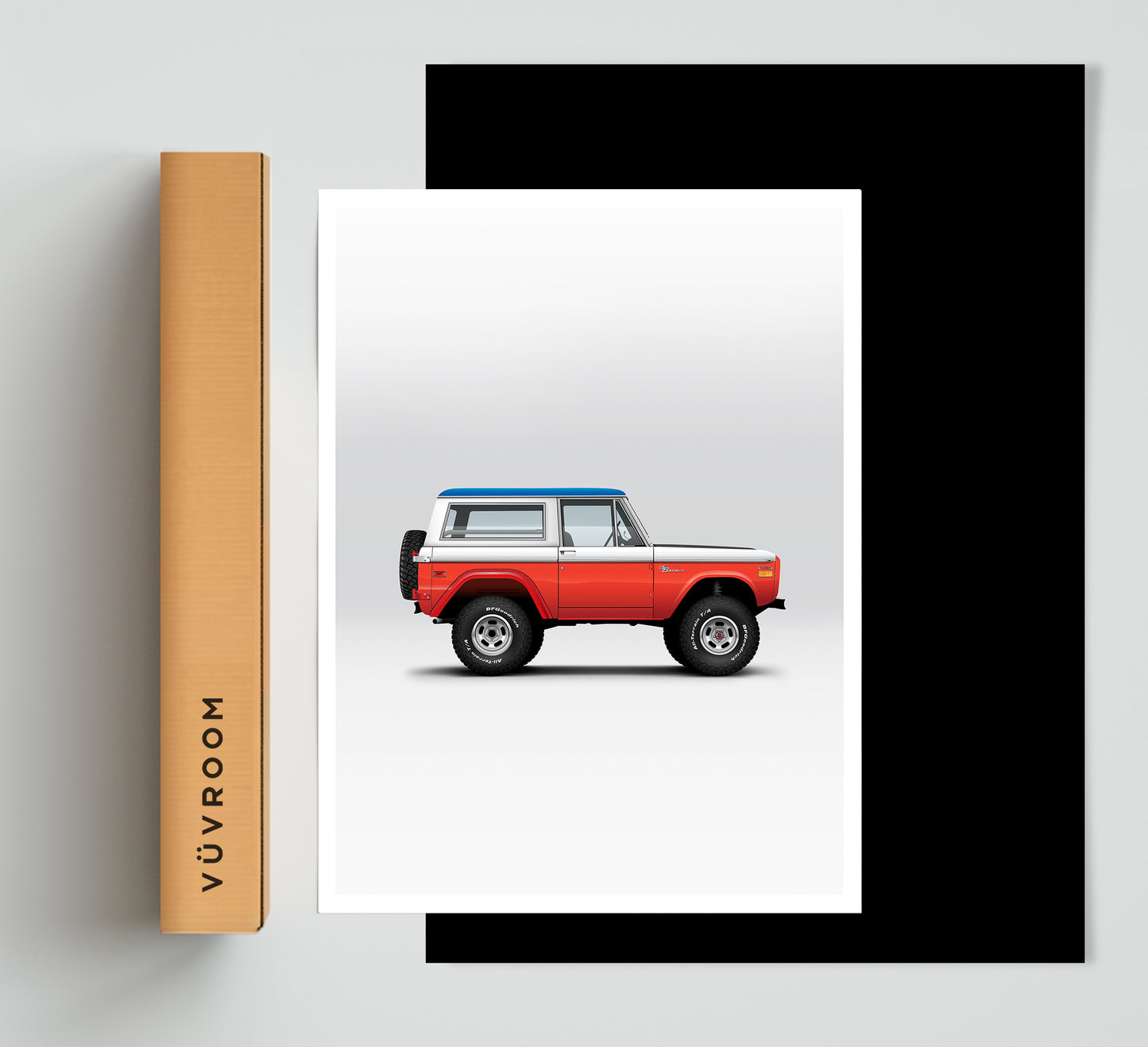 Baja Bronco Print