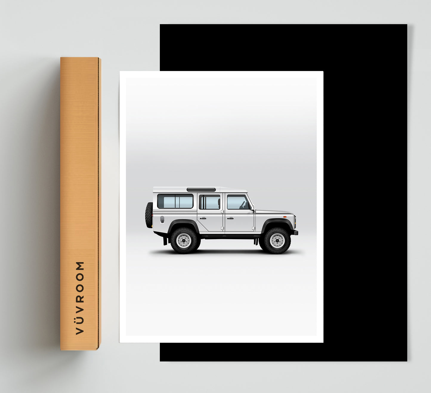 Iconic British Off-Road Vehicle 110 Print