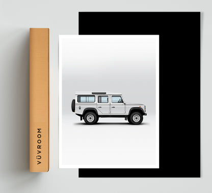 Iconic British Off-Road Vehicle 110 Print