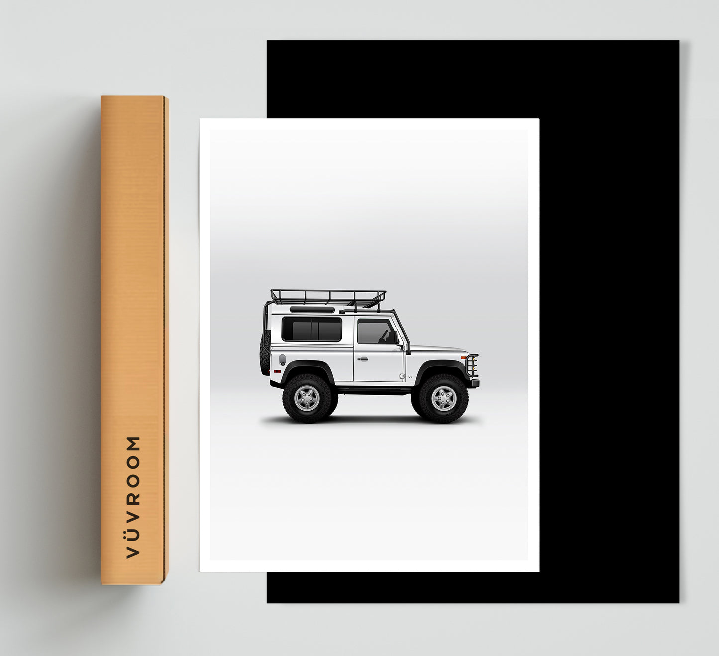 Iconic British Off-Road Vehicle 90 Print
