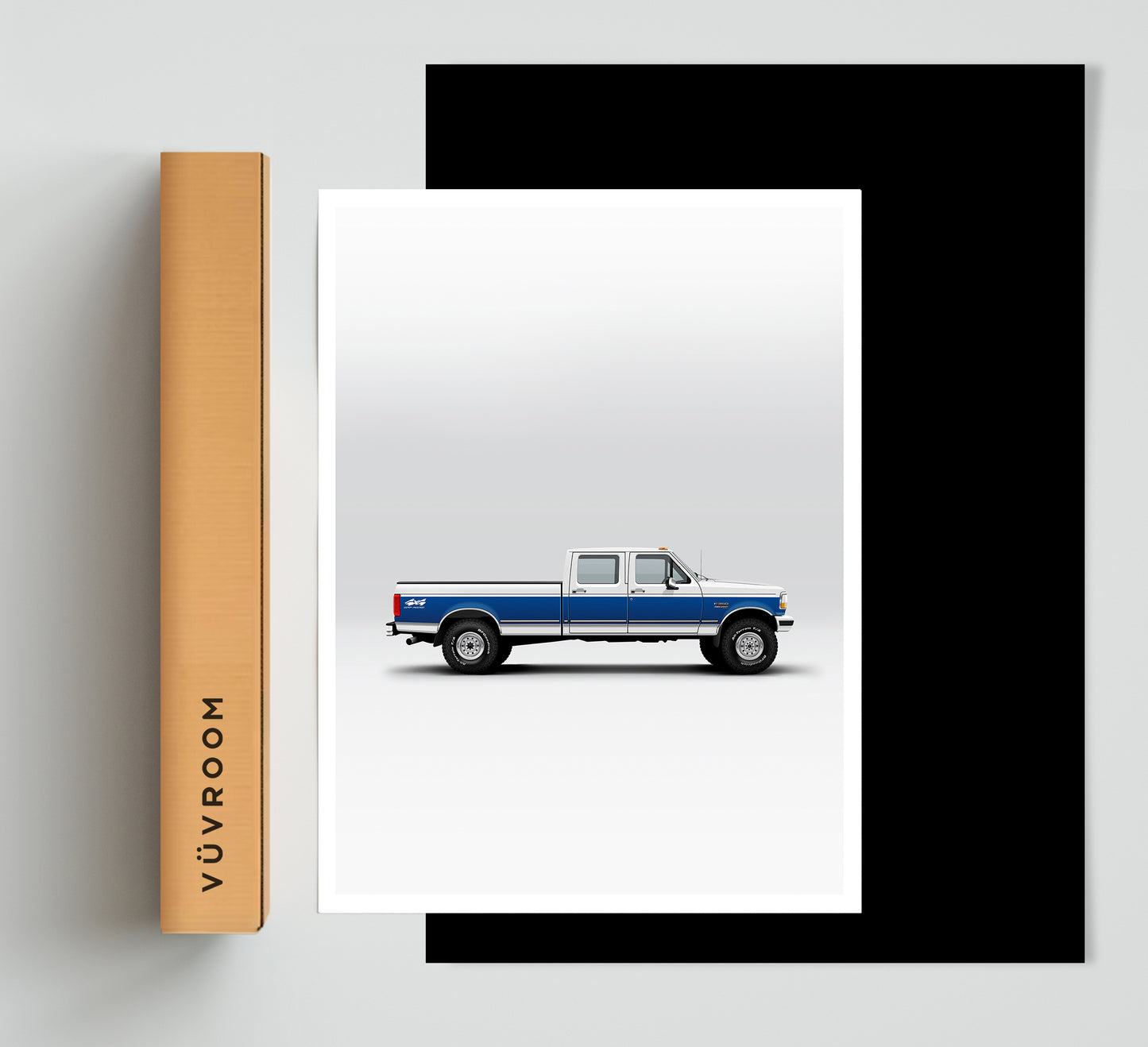 F350 Pickup Truck Print