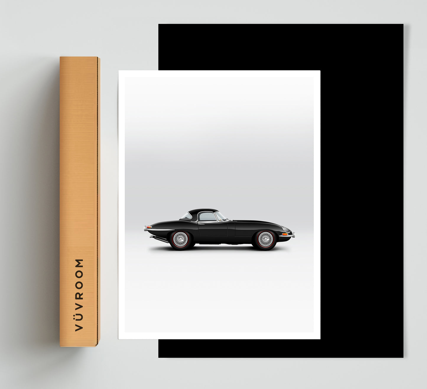 Classic British Sports Car Print