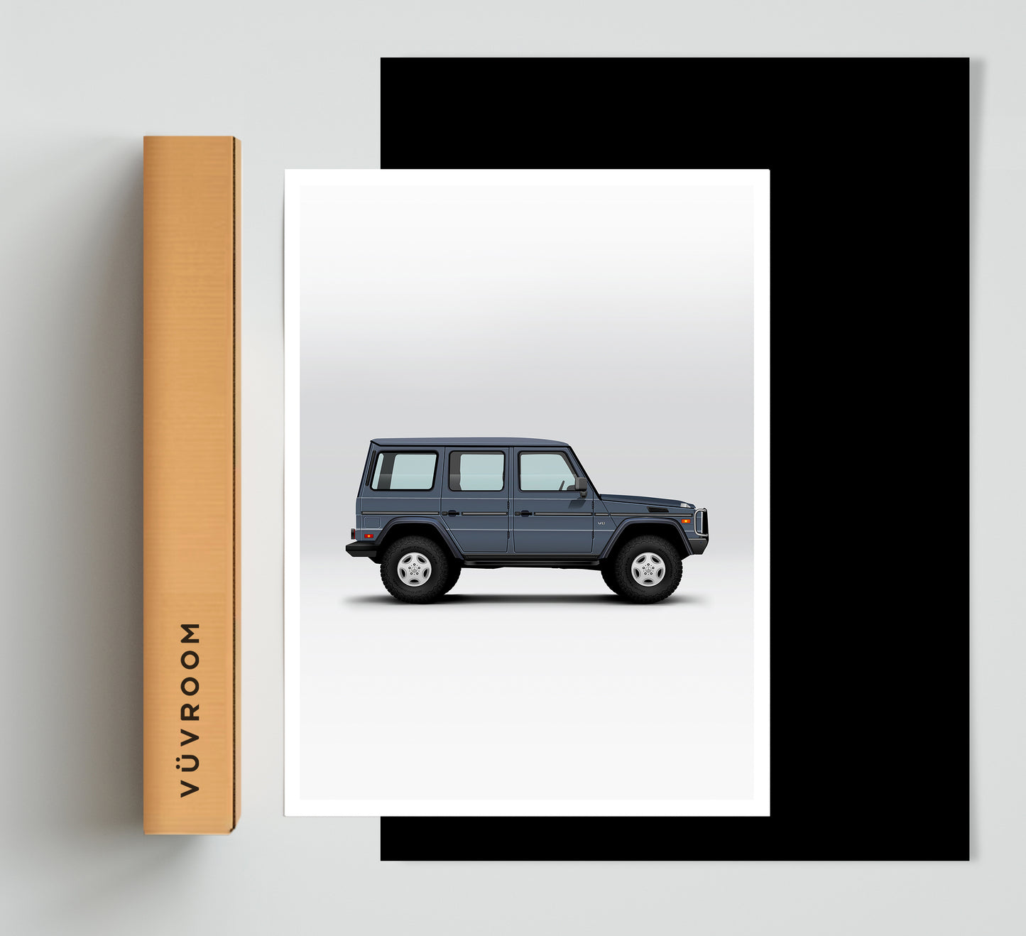 German Off-Road Vehicle 4 Door Wagon Print