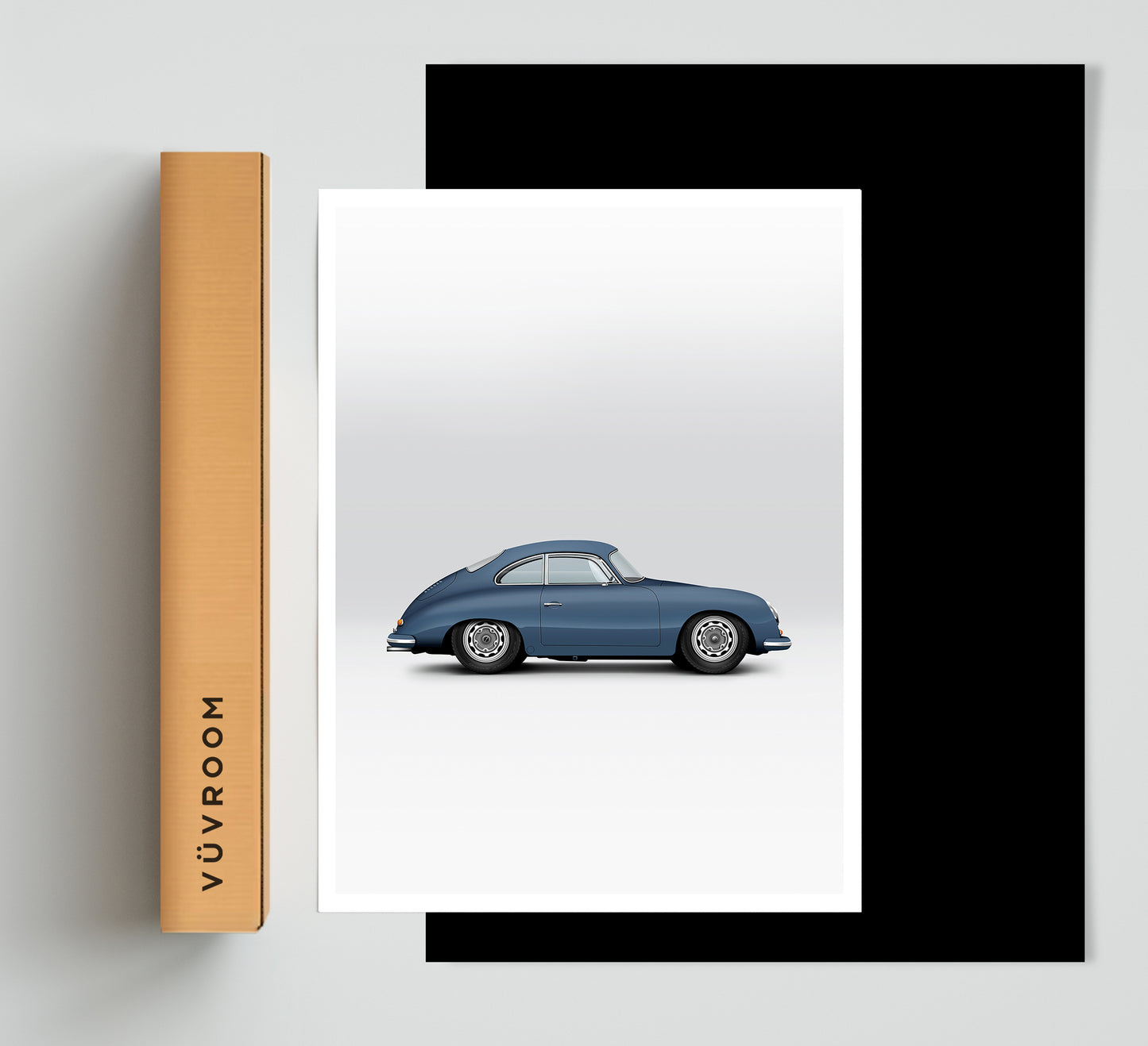 Classic German Sports Car 356 Coupé Print
