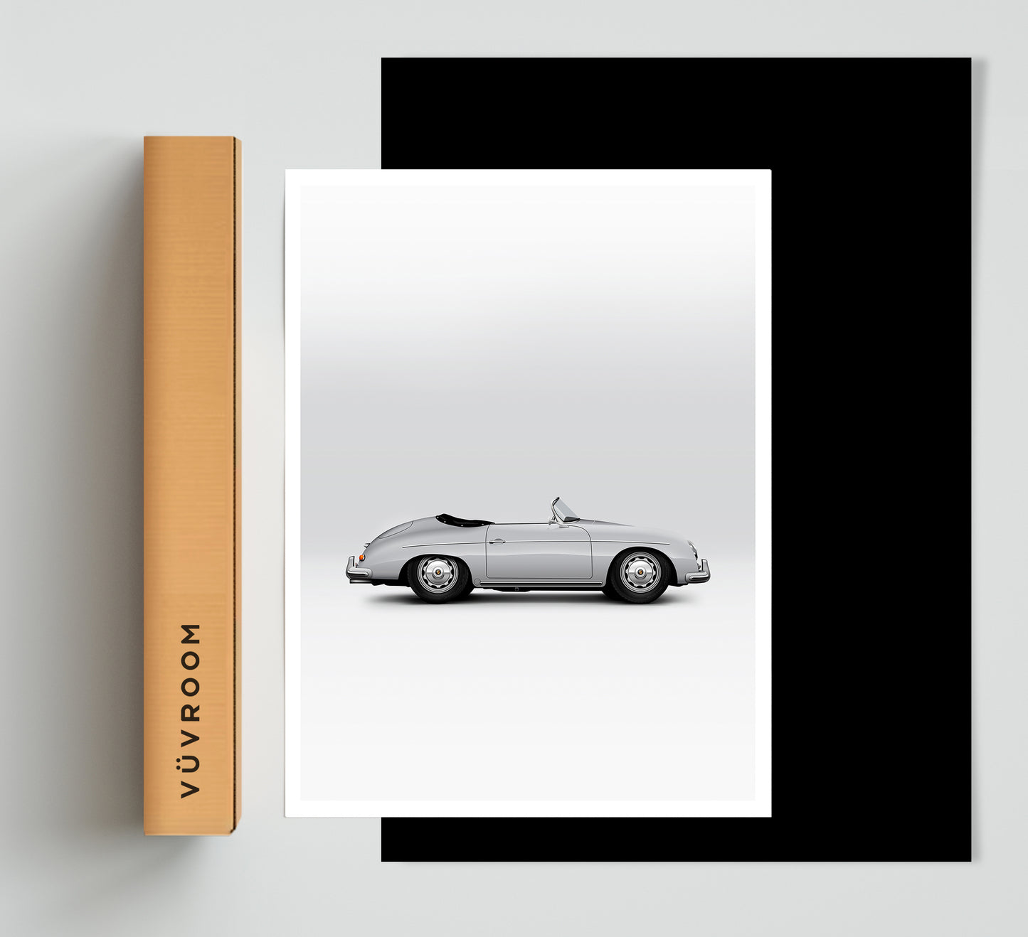 Classic German Sports Car 356 Convertible Print