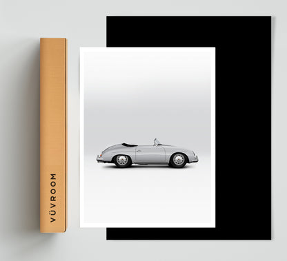Classic German Sports Car 356 Convertible Print