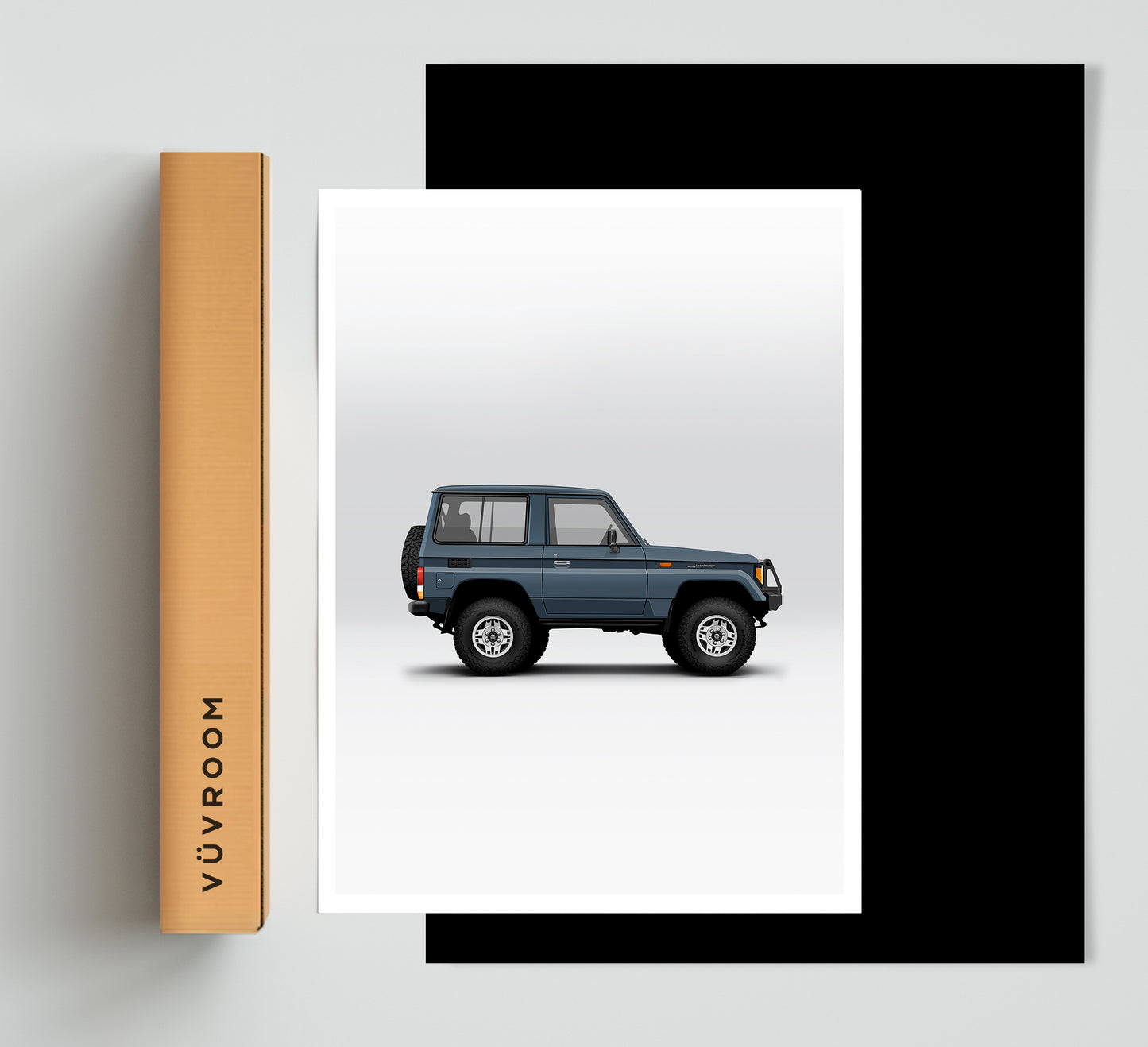 Toyota Land Cruiser FJ70 2 Door Print