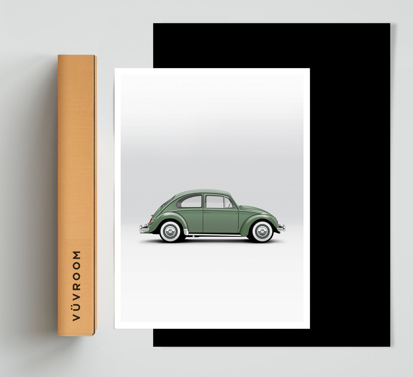 Classic German Rear Engine 2-Door Saloon Print